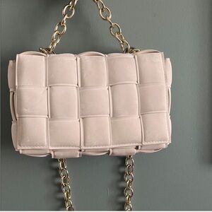 Padded Cassette Shoulder Crossbody Bag
